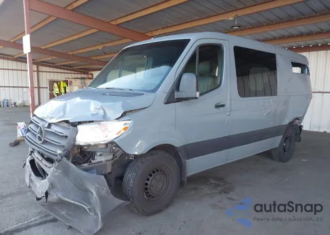 2023 Mercedes-Benz Sprinter 2500 Standard Roof 4-Cyl Diesel z USA, uszkodzony, nr VIN W1W4KBHY6PT122537